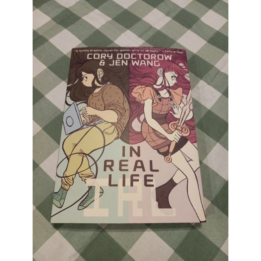 In Real Life by Cory Doctorow..graphic Novel..color (2014,‎ Trade Paperback)